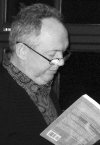 poet Kelvin Corcoran; photo by Laurie Duggan
